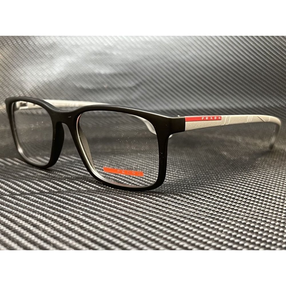 Prada Men's Rubber Black Eyeglasses!